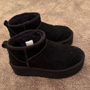 UGG Black Ankle Booties
